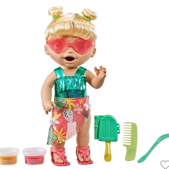 Baby Alive Sunshine Snacks - Blonde Hair nib - Picture 3 of 6